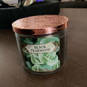 Bath & Body Works Black Teakwood Candle